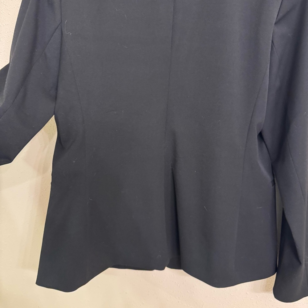 Express Women's Classic One Button Blazer Black 12 - Picture 6 of 10
